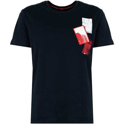 Oblečenie Muž Tričká s krátkym rukávom Pepe jeans PM508501 | Solam Modrá