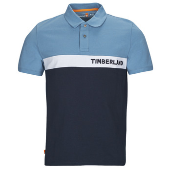 Oblečenie Muž Polokošele s krátkym rukávom Timberland SS Millers River Colourblock Polo Reg Modrá / Námornícka modrá