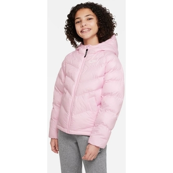 Oblečenie Dievča Kabáty Nike K NSW SYNFL HD JKT Ružová