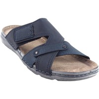 Topánky Muž Univerzálna športová obuv Kelara Pánske sandále  8013 modré Modrá