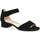 Topánky Žena Športové sandále Caprice  Čierna