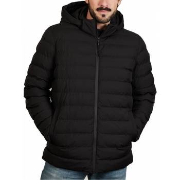 Oblečenie Muž Kabáty Geox M HALLSON SHORT JKT Čierna