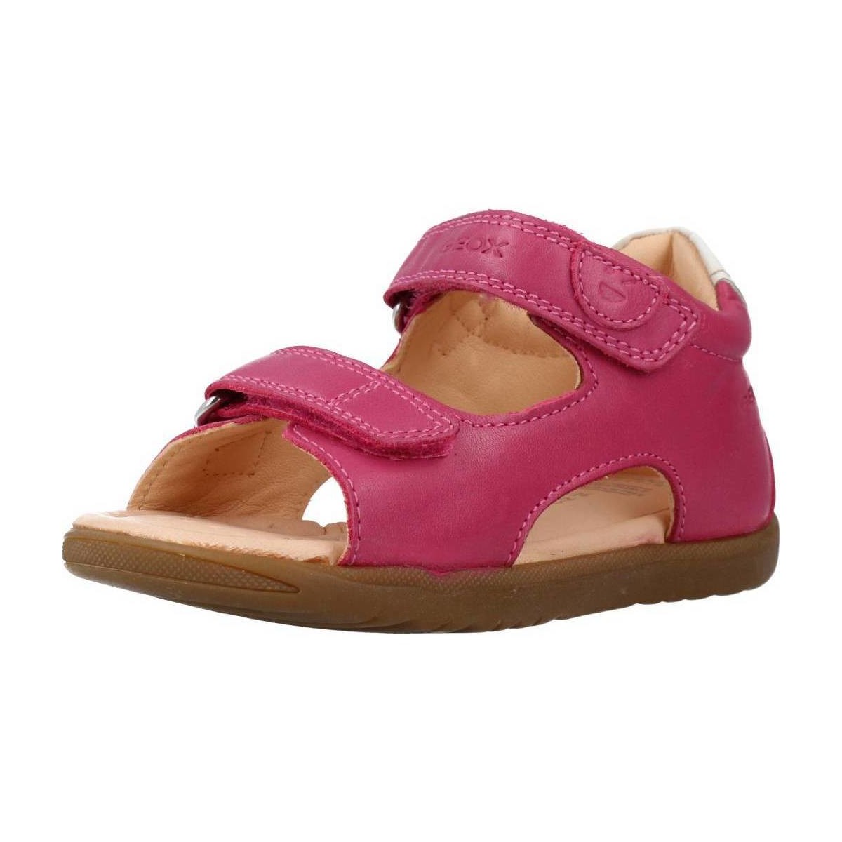 Topánky Dievča Sandále Geox B SANDAL MACCHIA GIR Ružová
