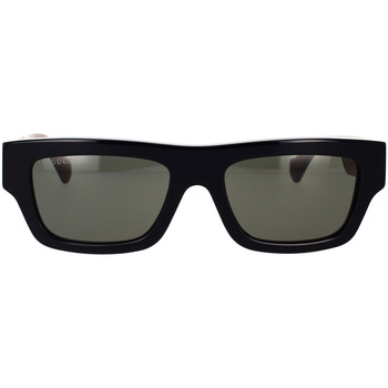 Hodinky & Bižutéria Muž Slnečné okuliare Gucci Occhiali da Sole  GG1301S 001 Čierna