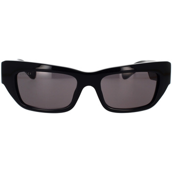 Hodinky & Bižutéria Muž Slnečné okuliare Gucci Occhiali da Sole  GG1296S 001 Čierna