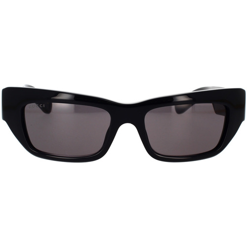 Hodinky & Bižutéria Muž Slnečné okuliare Gucci Occhiali da Sole  GG1296S 001 Čierna