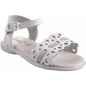 Topánky Dievča Univerzálna športová obuv Bubble Bobble Dievčenské sandále  a3322 biele Biela