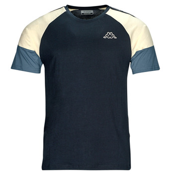 Oblečenie Muž Tričká s krátkym rukávom Kappa IPOOL Námornícka modrá / Modrá / Biela