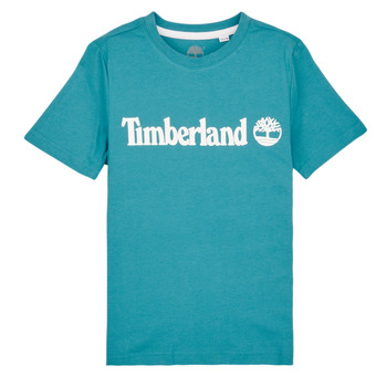 Oblečenie Chlapec Tričká s krátkym rukávom Timberland T25U24-875-C Modrá