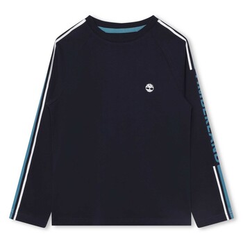 Oblečenie Chlapec Tričká s krátkym rukávom Timberland T25U37-857-C Námornícka modrá