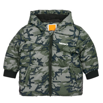 Oblečenie Chlapec Vyteplené bundy Timberland T60015-655-B Maskáčový vzor