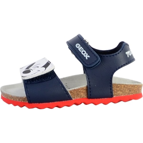 Topánky Dievča Sandále Geox 205664 Modrá