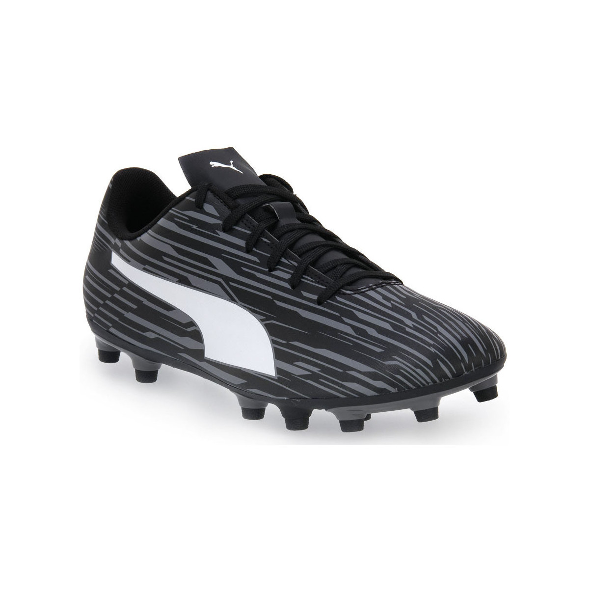 Topánky Muž Futbalové kopačky Puma 02 RAPIDO III FGAG Čierna