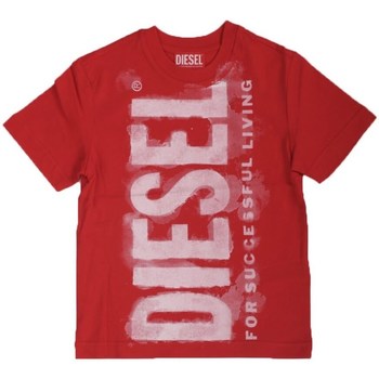 Oblečenie Chlapec Tričká s krátkym rukávom Diesel J01131 Červená