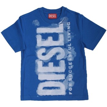 Oblečenie Chlapec Tričká s krátkym rukávom Diesel J01131 Modrá