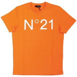 Oblečenie Deti Tričká s krátkym rukávom N°21 N21173 Oranžová