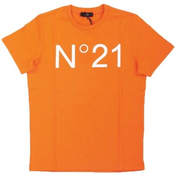 Oblečenie Deti Tričká s krátkym rukávom N°21 N21173 Oranžová