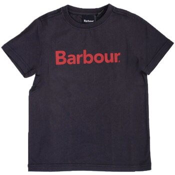Oblečenie Chlapec Tričká s krátkym rukávom Barbour CTS0060 Modrá
