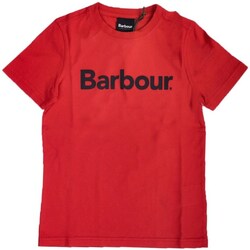 Oblečenie Chlapec Tričká s krátkym rukávom Barbour CTS0060 Červená