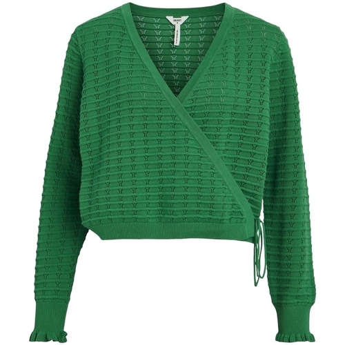 Oblečenie Žena Svetre Object Jasmin Cardigan L/S - Fern Green Zelená