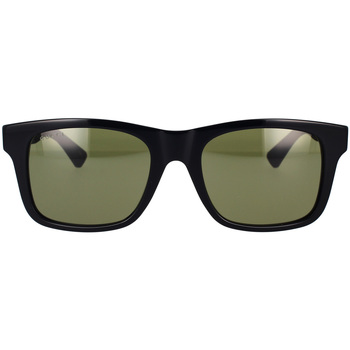Hodinky & Bižutéria Muž Slnečné okuliare Gucci Occhiali da Sole  GG0008S 001 Čierna
