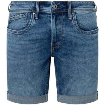 Oblečenie Muž Šortky a bermudy Pepe jeans  Modrá