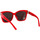 Hodinky & Bižutéria Žena Slnečné okuliare Balenciaga Occhiali da Sole  BB0102SA 012 Červená