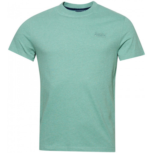 Oblečenie Muž Tričká a polokošele Superdry Vintage logo emb Zelená