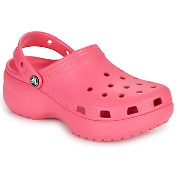 Topánky Žena Nazuvky Crocs Classic Platform Clog W Hyper / Ružová