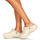 Topánky Žena Nazuvky Crocs Classic Platform Lined Clog W Béžová