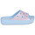Topánky Žena športové šľapky Crocs ClassicPlatformGlitterSlideW Modrá / Trblietkavá