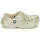 Topánky Dievča Nazuvky Crocs Classic Lined Glitter Clog K Béžová / Zlatá
