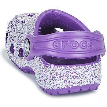 Crocs Classic Glitter Clog T Fialová 