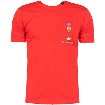 Oblečenie Muž Tričká s krátkym rukávom Philipp Plein Sport TIPS1135 Červená
