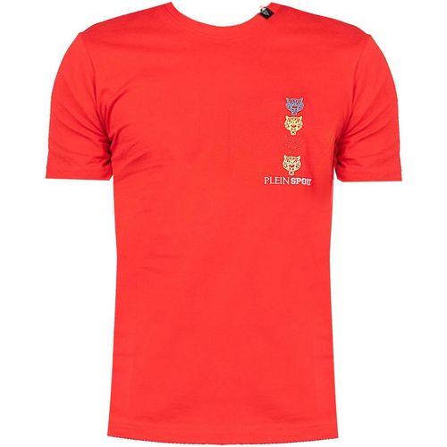 Oblečenie Muž Tričká s krátkym rukávom Philipp Plein Sport TIPS1135 Červená