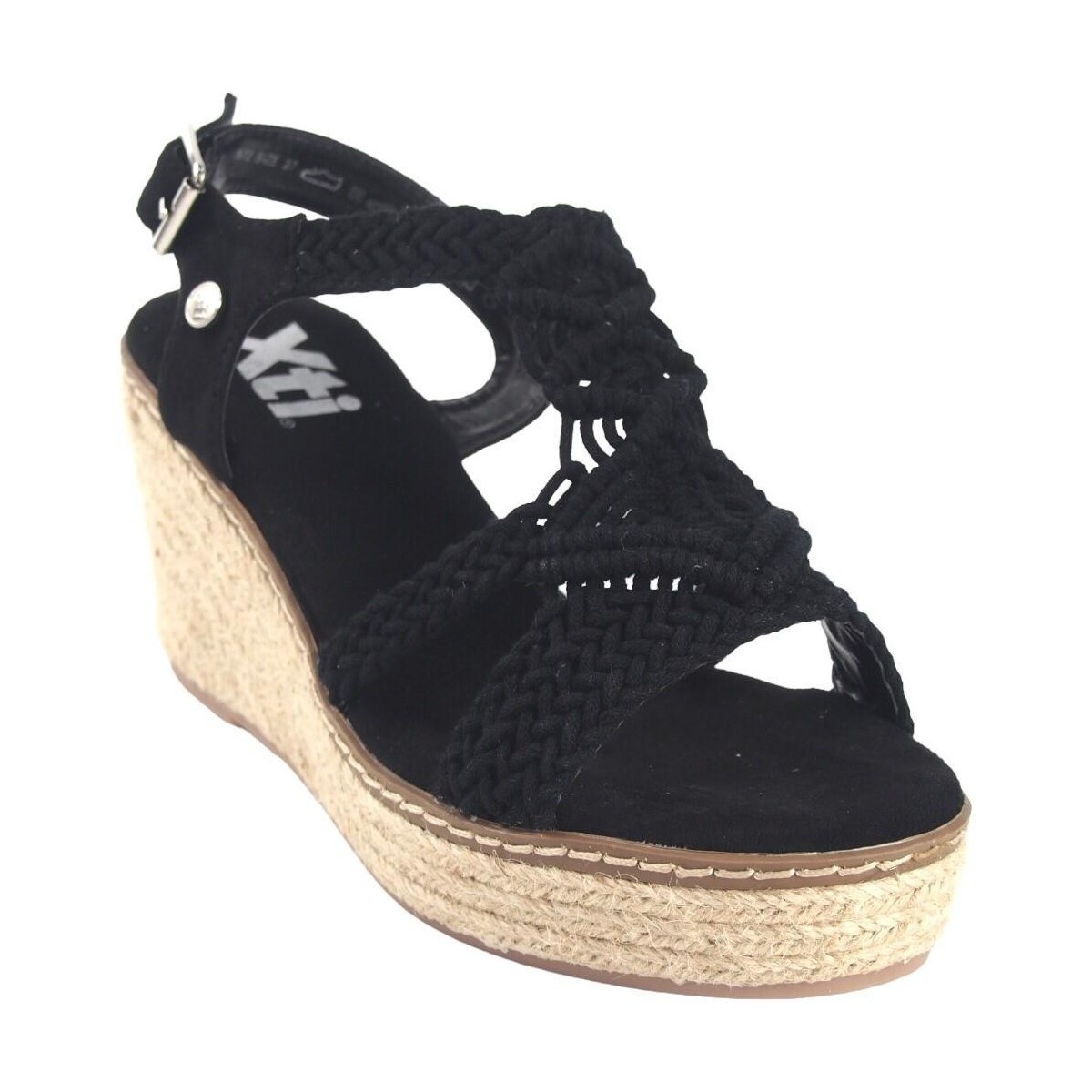 Topánky Žena Univerzálna športová obuv Xti Dámske sandále  140872 čierne Čierna