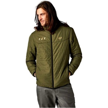 Oblečenie Muž Kožené bundy a syntetické bundy Fox CHAQUETA VERDE HOWELL HOMBRE   28314 Zelená