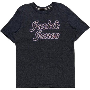 Oblečenie Chlapec Tričká s krátkym rukávom Jack & Jones CAMISETA AZUL JUNIOR JACK JONES 12190241 Modrá