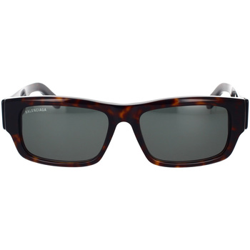 Hodinky & Bižutéria Slnečné okuliare Balenciaga Occhiali da Sole  BB0261SA 002 Hnedá