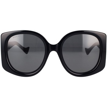 Hodinky & Bižutéria Žena Slnečné okuliare Gucci Occhiali da Sole  GG1257S 001 Čierna