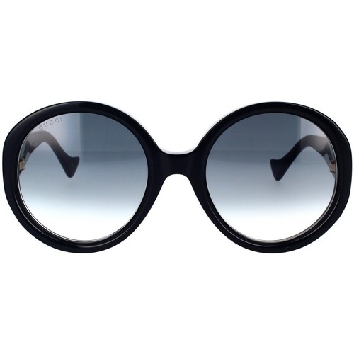Hodinky & Bižutéria Žena Slnečné okuliare Gucci Occhiali da Sole  GG1256S 001 Čierna