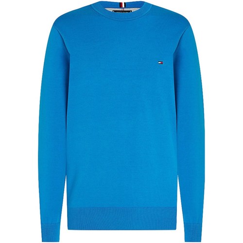 Oblečenie Muž Tričká s krátkym rukávom Tommy Hilfiger MW0MW21316 Modrá