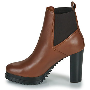 Tommy Jeans Essentials High Heel Boot Hnedá