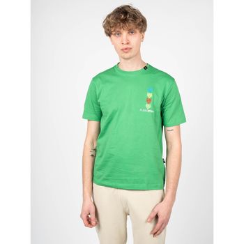 Oblečenie Muž Tričká s krátkym rukávom Philipp Plein Sport TIPS1135 Zelená