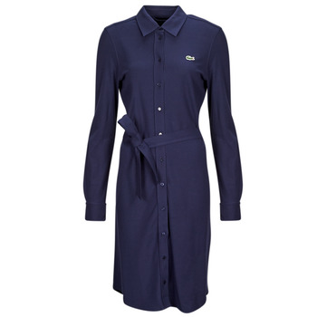Oblečenie Žena Krátke šaty Lacoste EF1270-166 Námornícka modrá