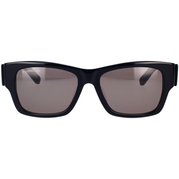 Hodinky & Bižutéria Deti Slnečné okuliare Balenciaga Occhiali da Sole  Max Square BB0262SA 001 Čierna