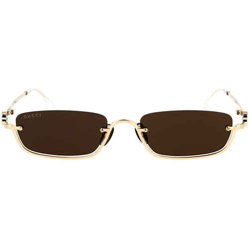 Hodinky & Bižutéria Slnečné okuliare Gucci Occhiali da Sole  GG1278S 001 Zlatá