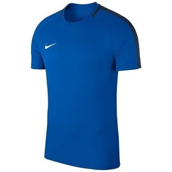 Oblečenie Chlapec Tričká s krátkym rukávom Nike Academy 18 Junior Modrá