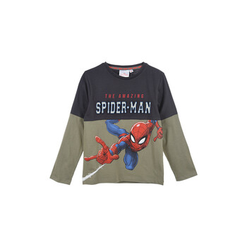 Oblečenie Chlapec Tričká s dlhým rukávom TEAM HEROES  T SHIRT SPIDERMAN Šedá