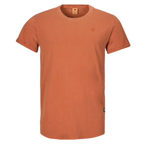 Oblečenie Muž Tričká s krátkym rukávom G-Star Raw LASH R T S\S Oranžová